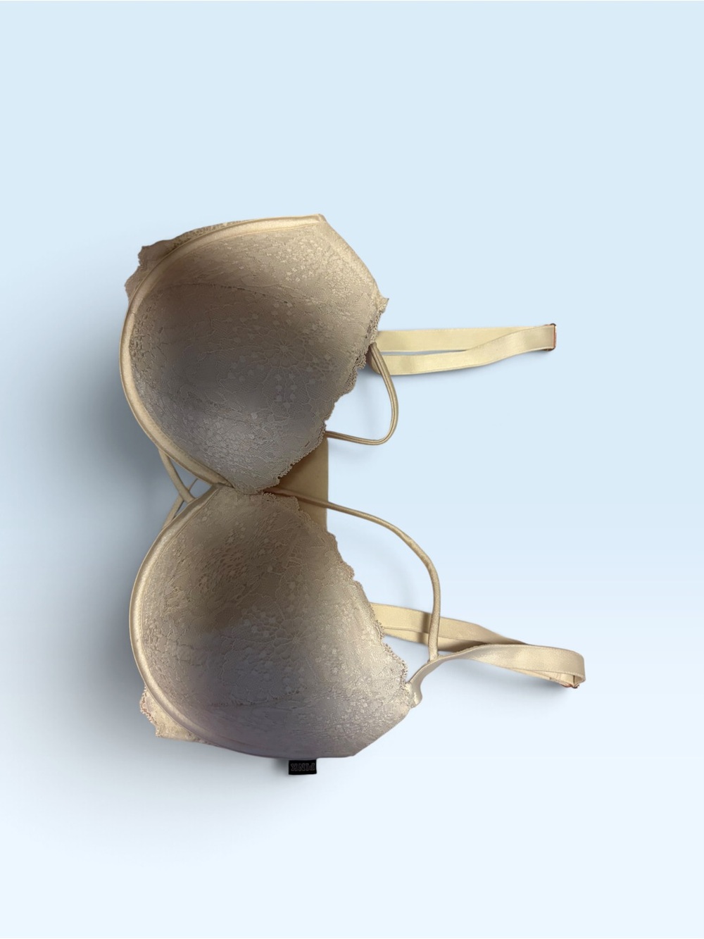 Victoria's Secret Cream Lace Push-Up Bra